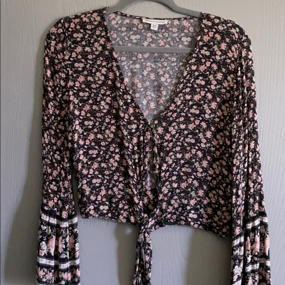 Floral Crop top